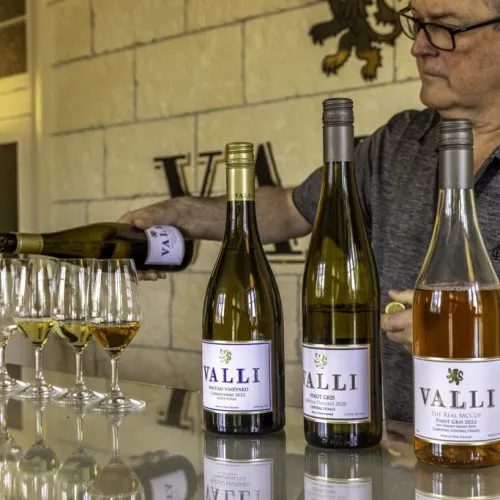 Wine tasting in Kurow