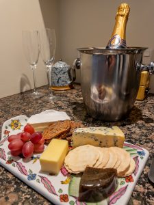 Champagne and Cheese